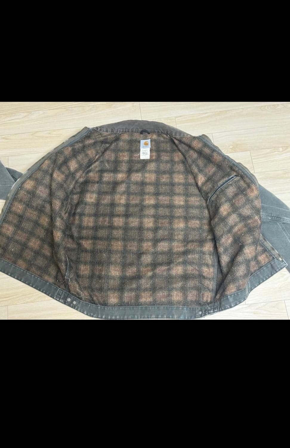 칼하트 빈티지 xl 모스그린 상품이미지3