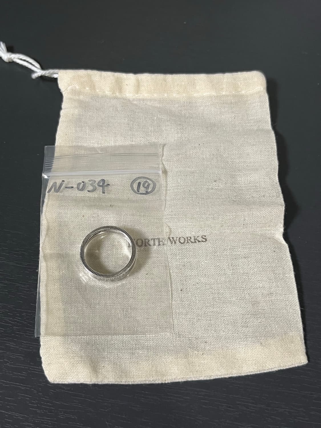 노스웍스 N-034 쿼터 달러 코인 실버 링 (19호) 상품이미지3