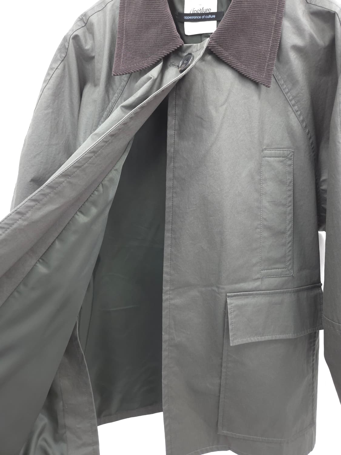 F 디애퍼처 카키 자켓 야상 오버핏 바버자켓 상품이미지4