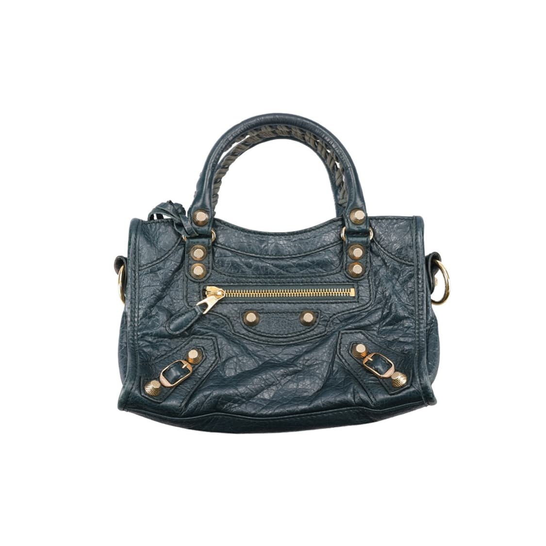 발렌시아가 309544 자이언트 골드 시티 미니백 상품이미지9