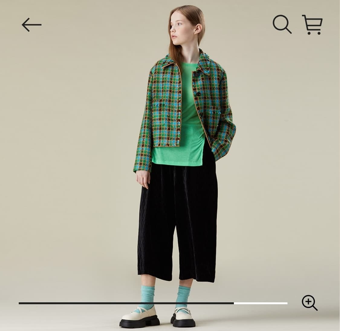 써스데이 아일랜드 수입 소재 자켓 상품이미지2