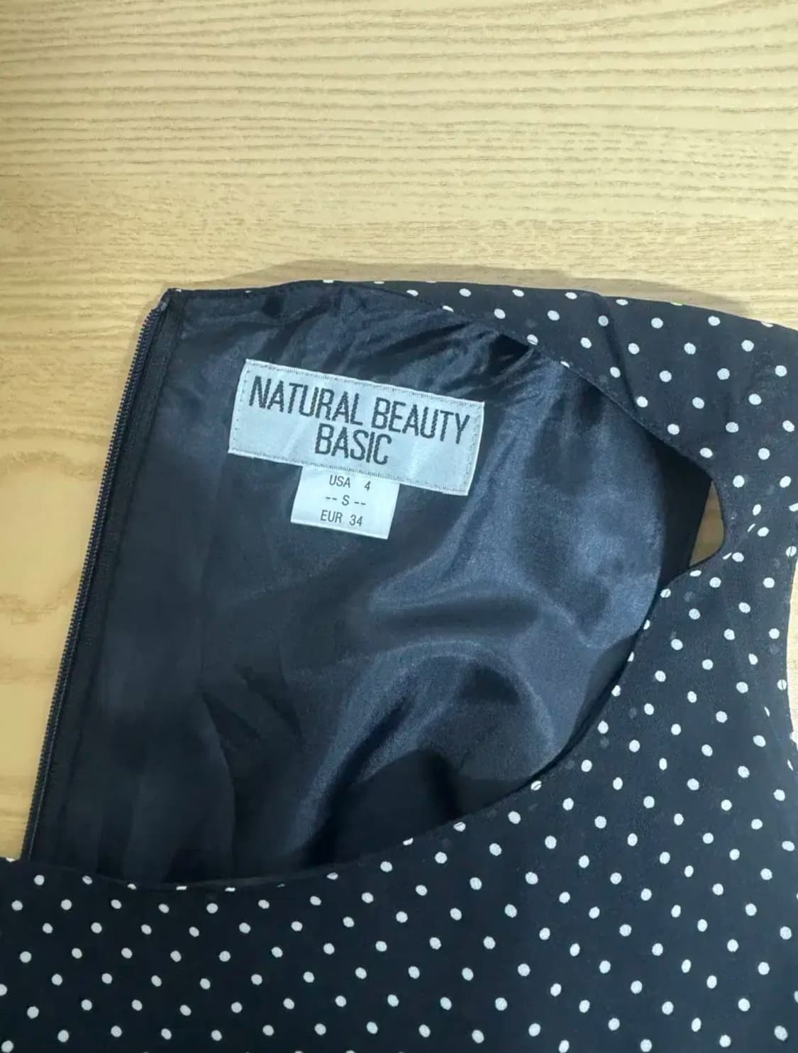 Natural Beauty Basic 도트 원피스 상품이미지6