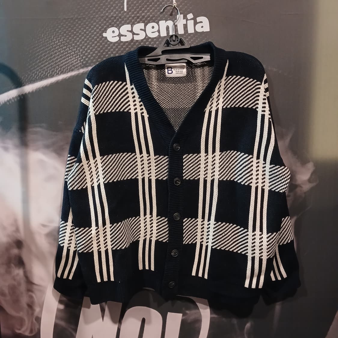 블루버켓 페트패턴 니트 가디건 상품이미지1