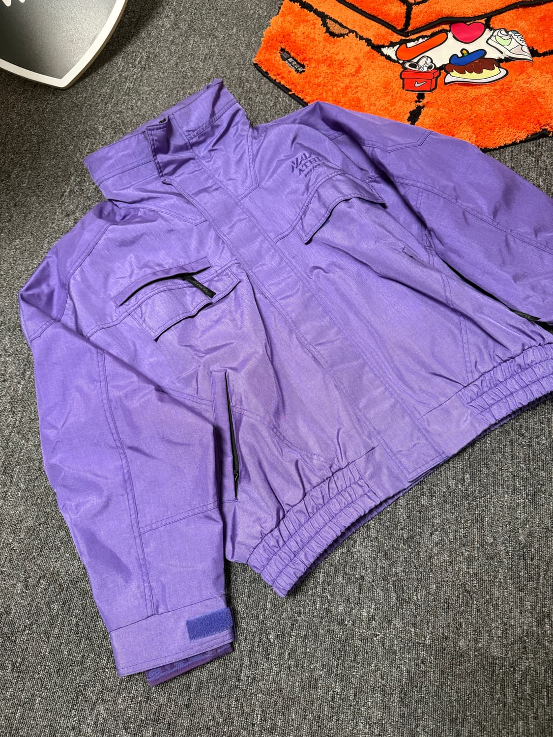 [XL] 마틴로즈 X 나파피리 알로스 자켓 퍼플 상품이미지5