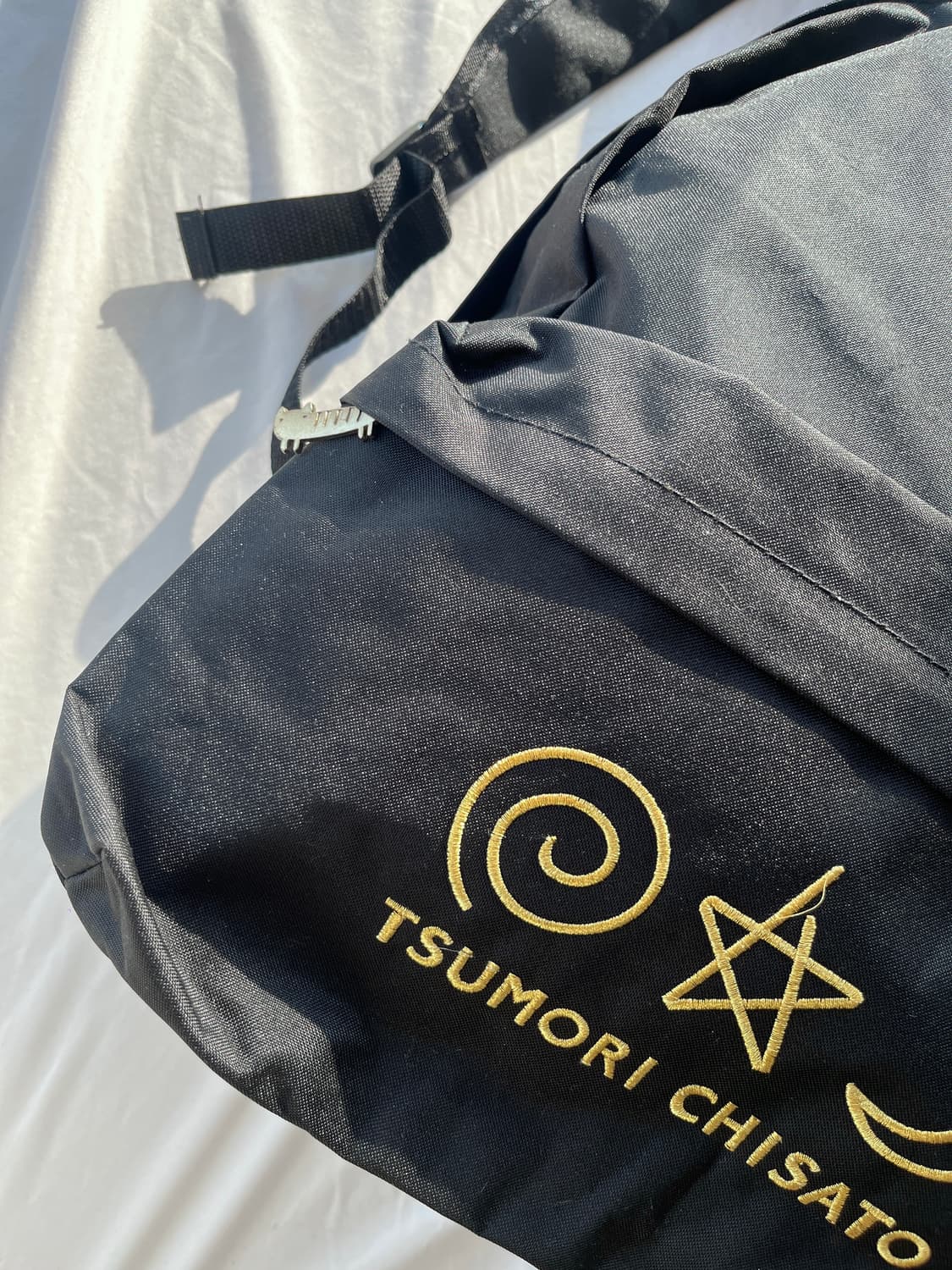 츠모리 치사토 로고 동글뱅이 별 달 자수 백팩 가방  상품이미지2