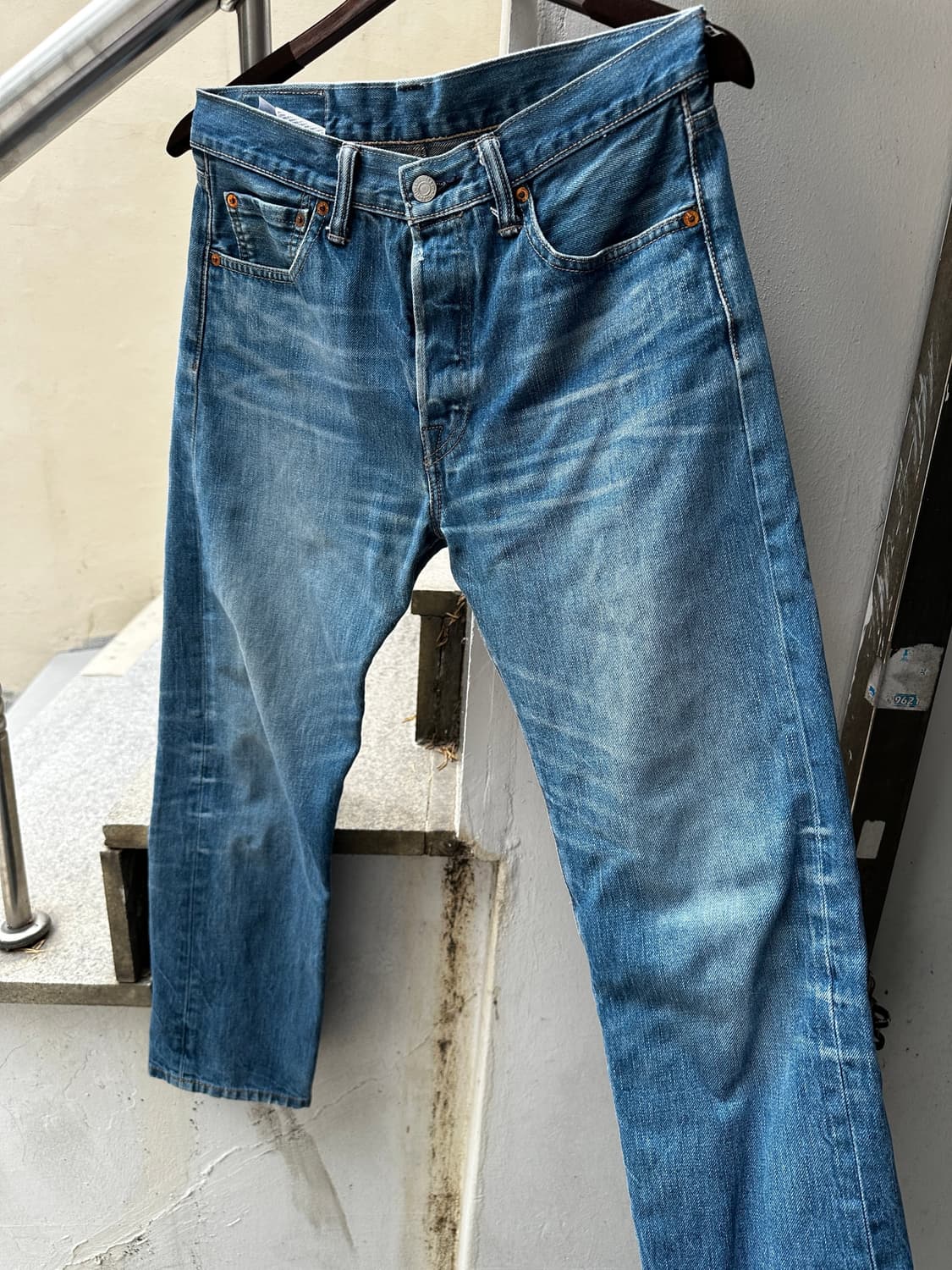 Levi’s 501 워싱 데님 팬츠 mexico w29 상품이미지2