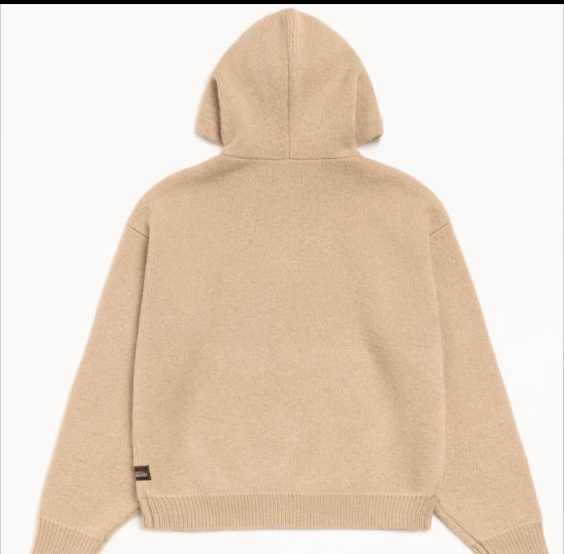 스투시 쿼터 집업 니트 후드 L 상품이미지3