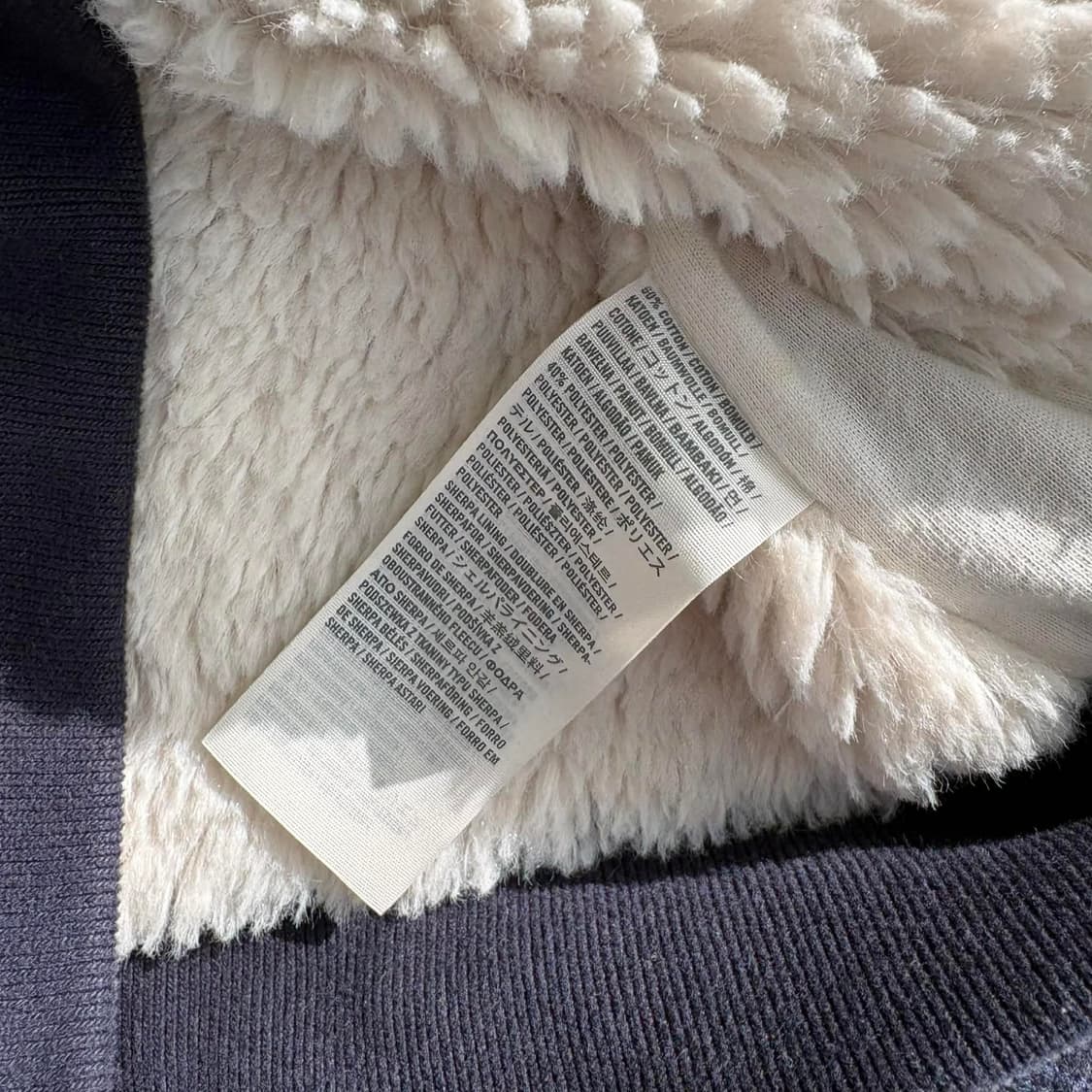 아베크롬비 y2k 여리핏 양털 울프죠 걸즈 후드집업 희귀져지(S) 상품이미지5