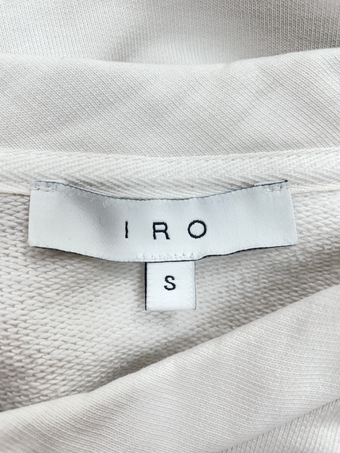 이로[IRO] 사이드 레이스업 코튼 맨투맨 스웨트셔츠 상품이미지4