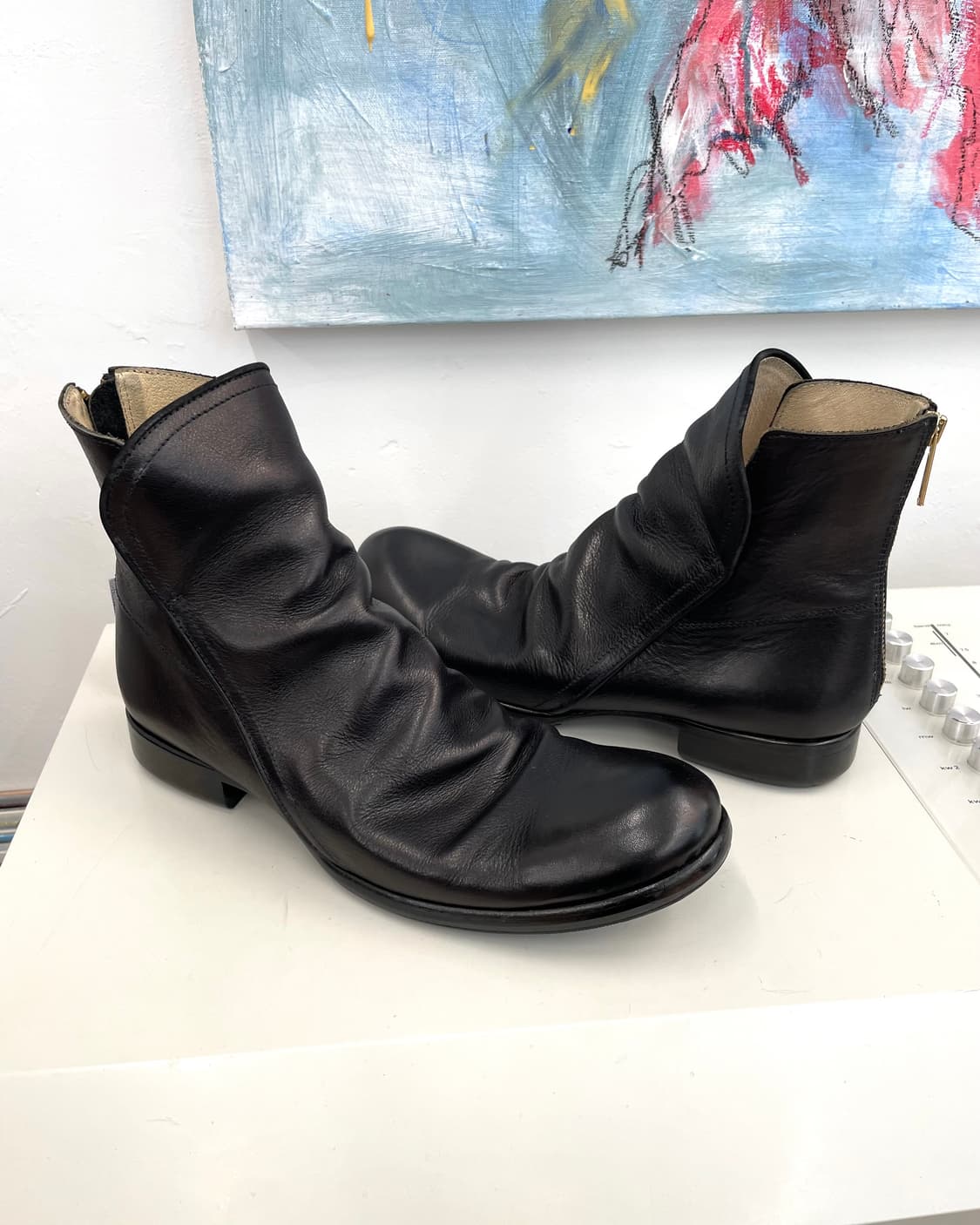 [260] nil admirari 닐아드미라리 드레이프 부츠 상품이미지5