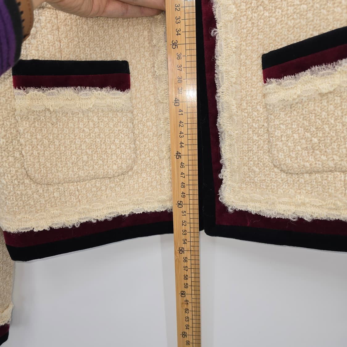 HERITAGELUX PARIS 트위드 자켓 아이보리 [D40398] 상품이미지5