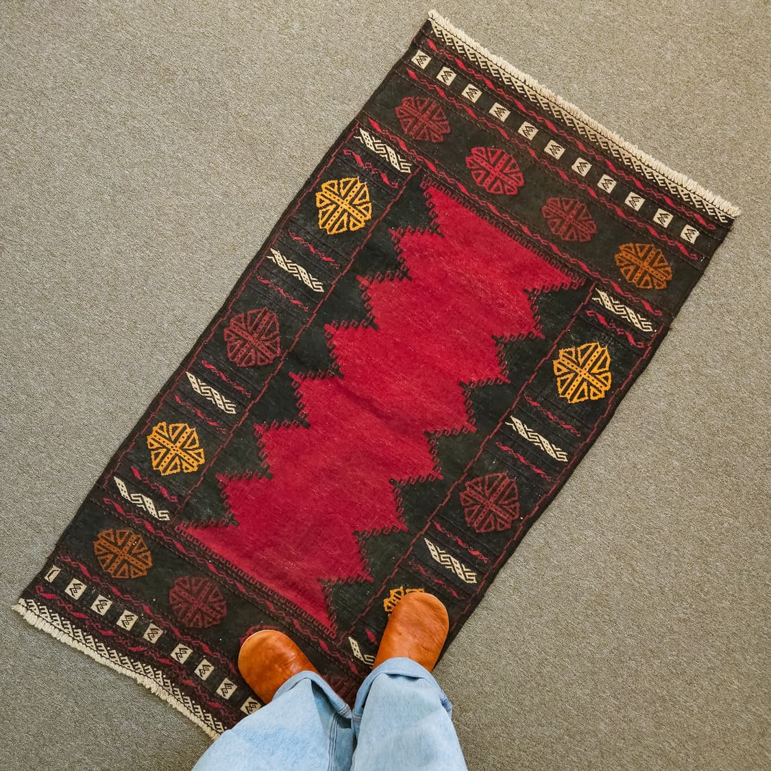 Balochi Tribal Kilim Rug TK922612 상품이미지3