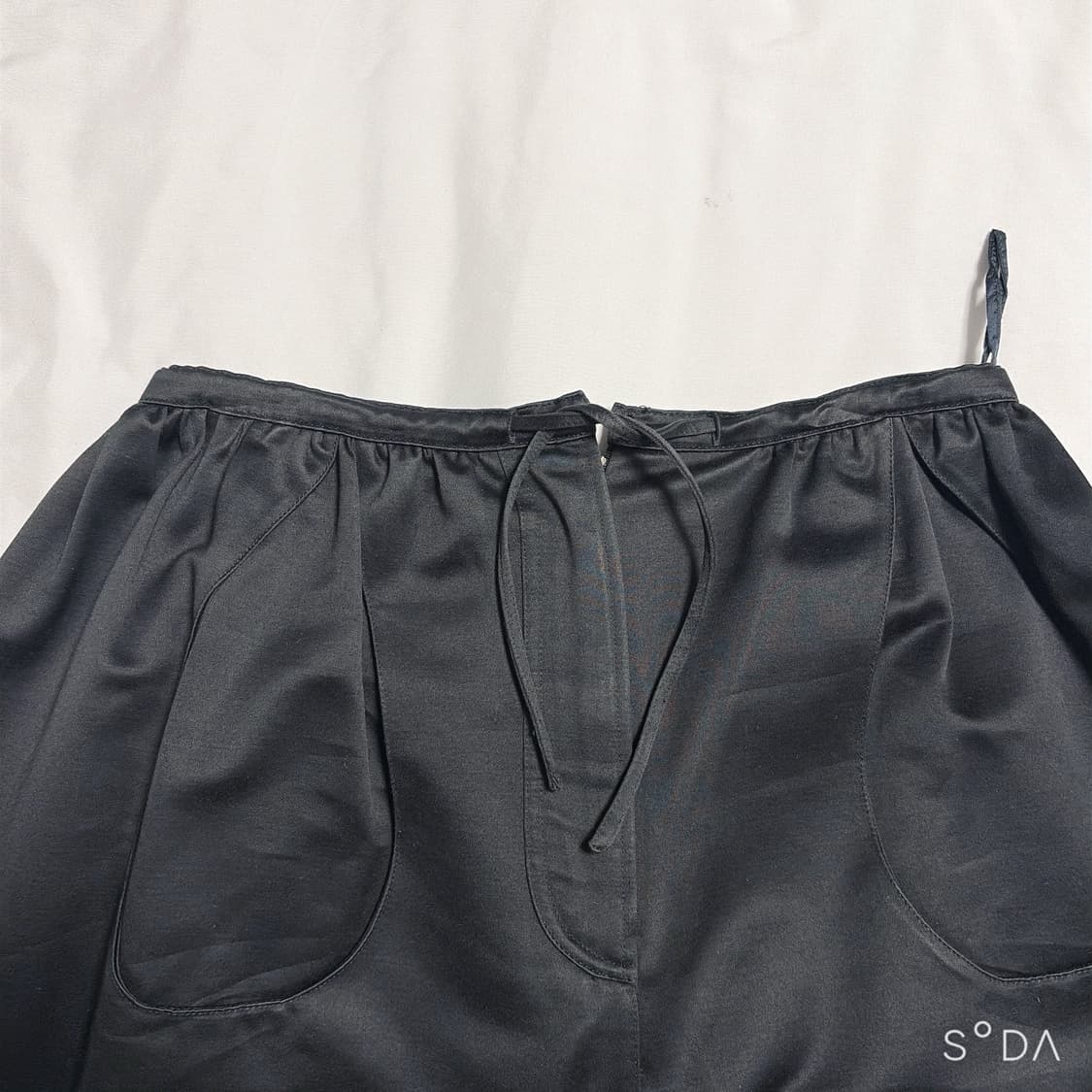 생로랑 A라인 미니 스커트 상품이미지3