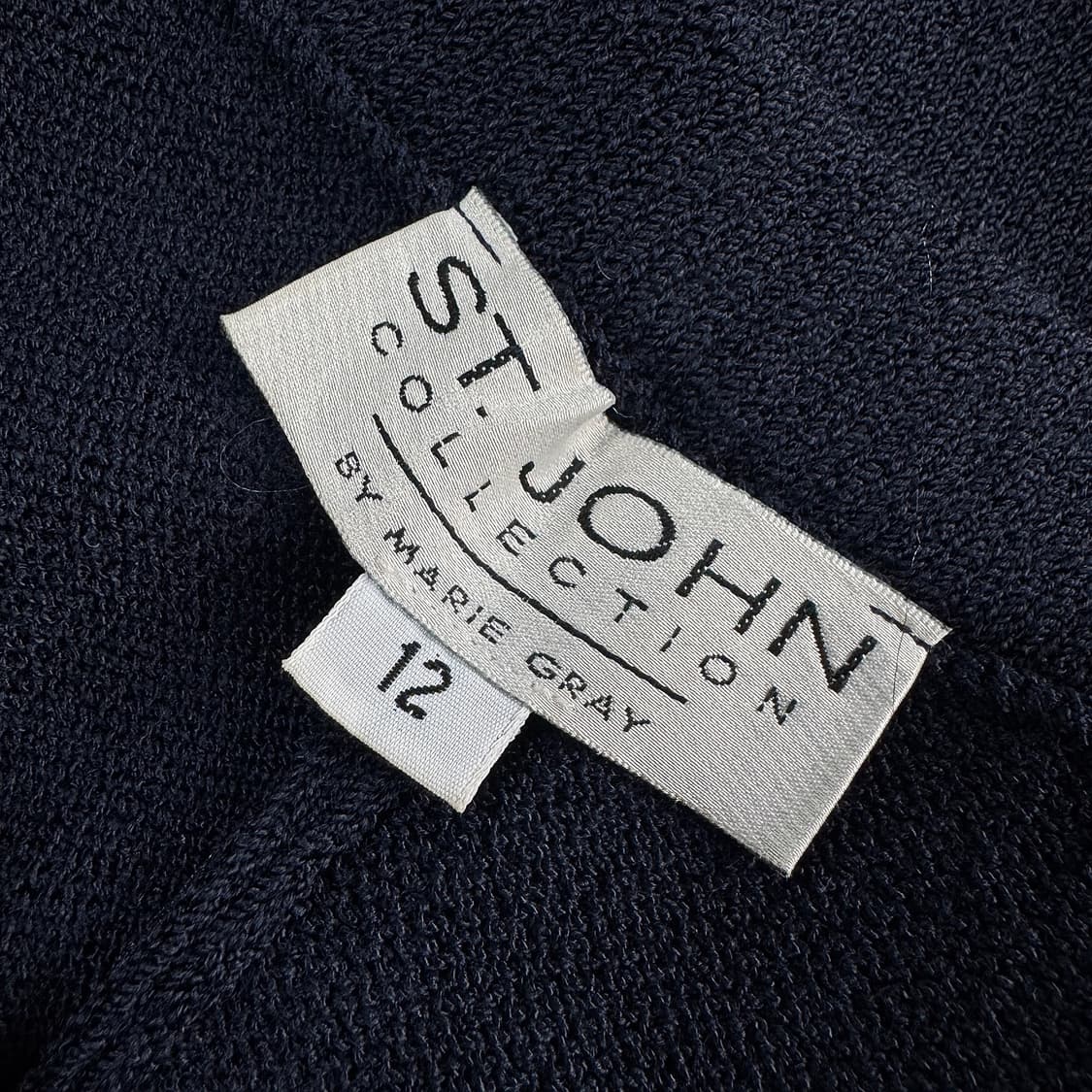 센존 ST.JOHN 로고 자수 니트 팬츠 상품이미지2