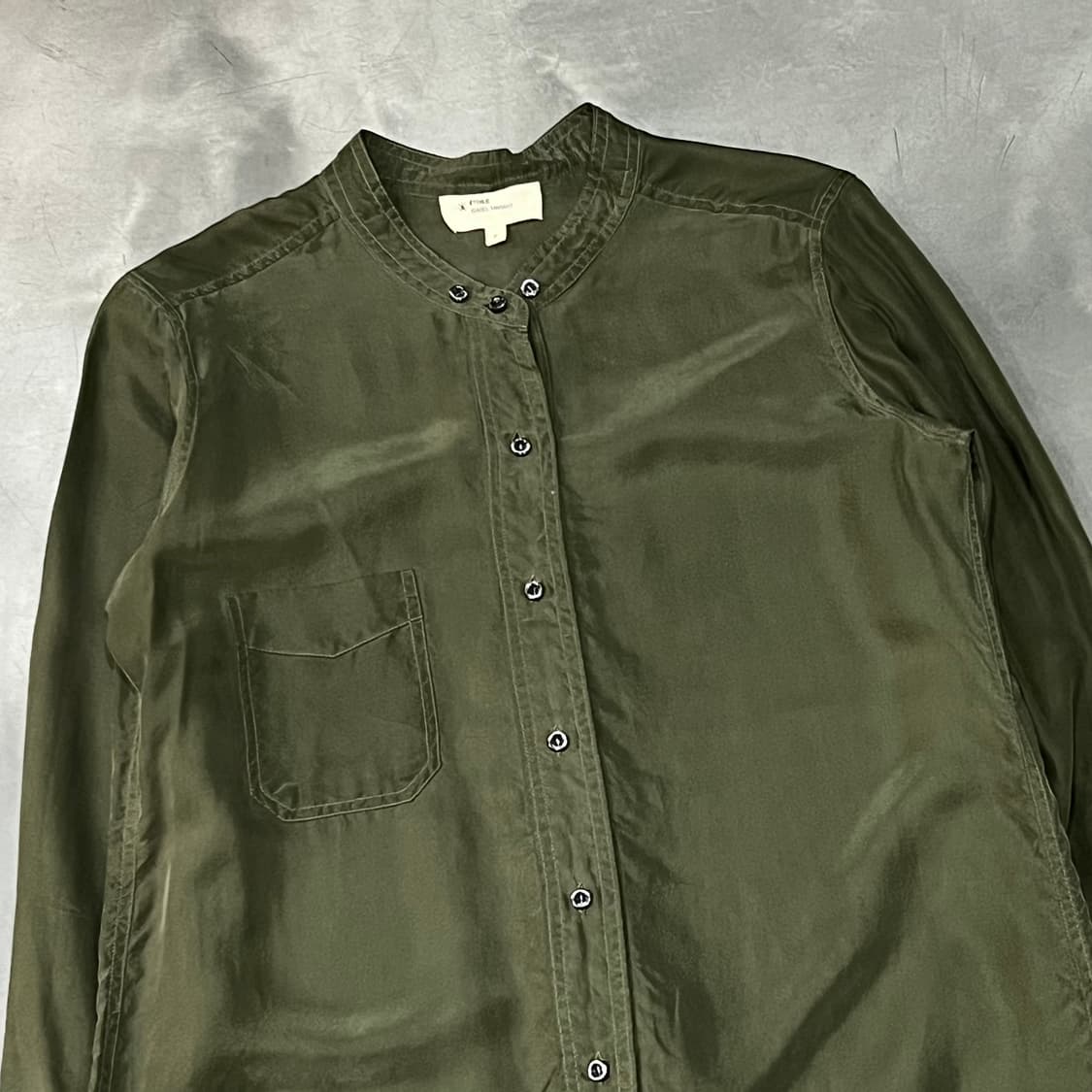  자벨마랑 실크 셔츠 원피스 +명품감정서 y14933 상품이미지3