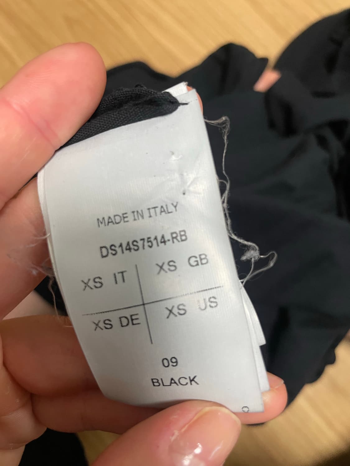 릭오웬스 다크쉐도우 2중레이어드 언발란스 트임 원피스 상품이미지3