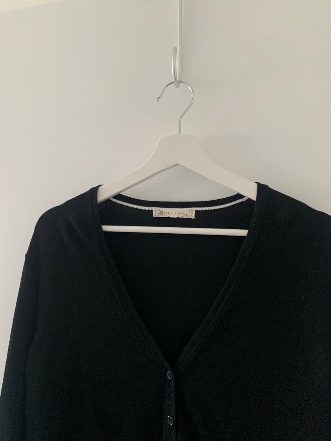 클래식 블랙 가디건 상품이미지3