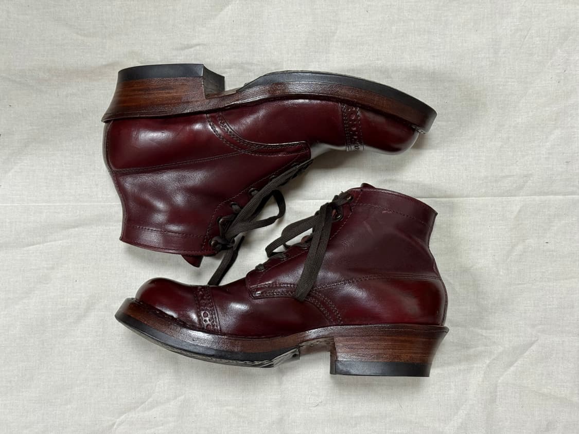 화이츠부츠 세미드레스 버건디 7.5E 상품이미지2