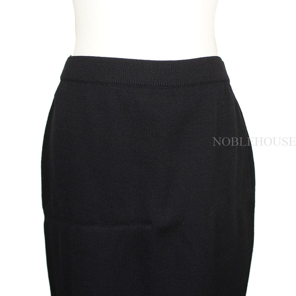 생존컬렉션 블랙 울 니트 스커트(4) 상품이미지5
