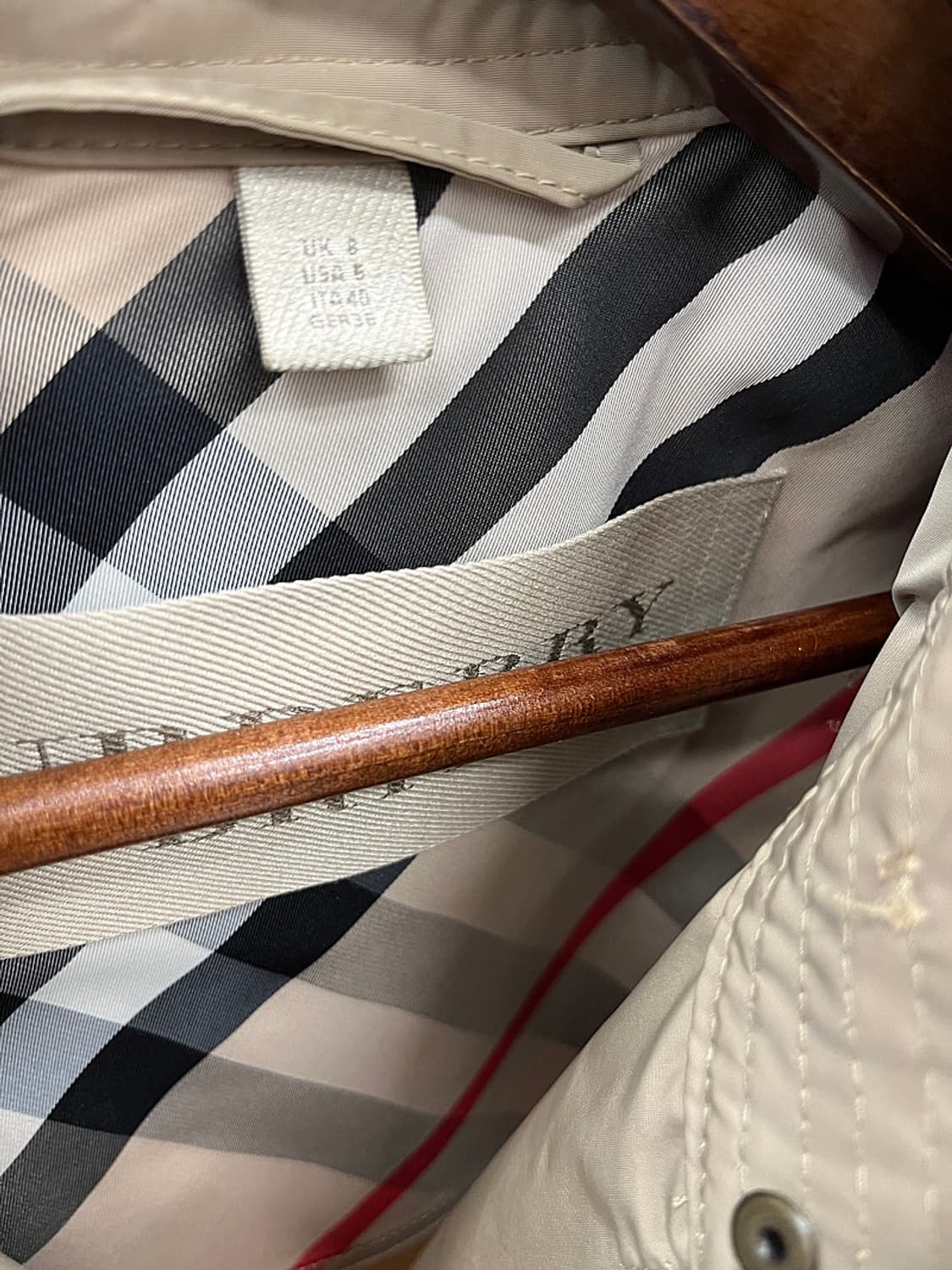 여) 버버리 폴리 트렌치코트  상품이미지2