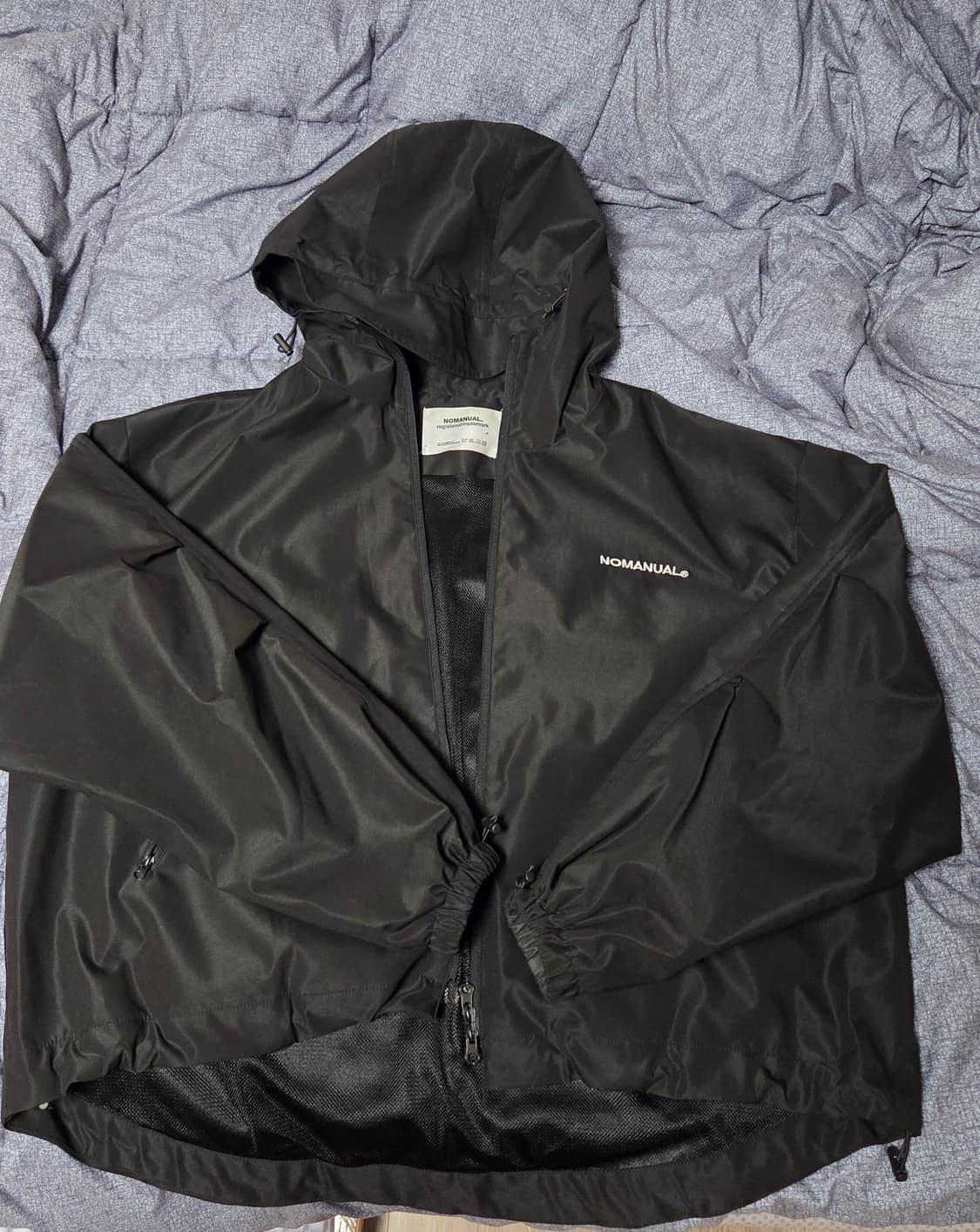 노매뉴얼 바람막이 M 상품이미지1