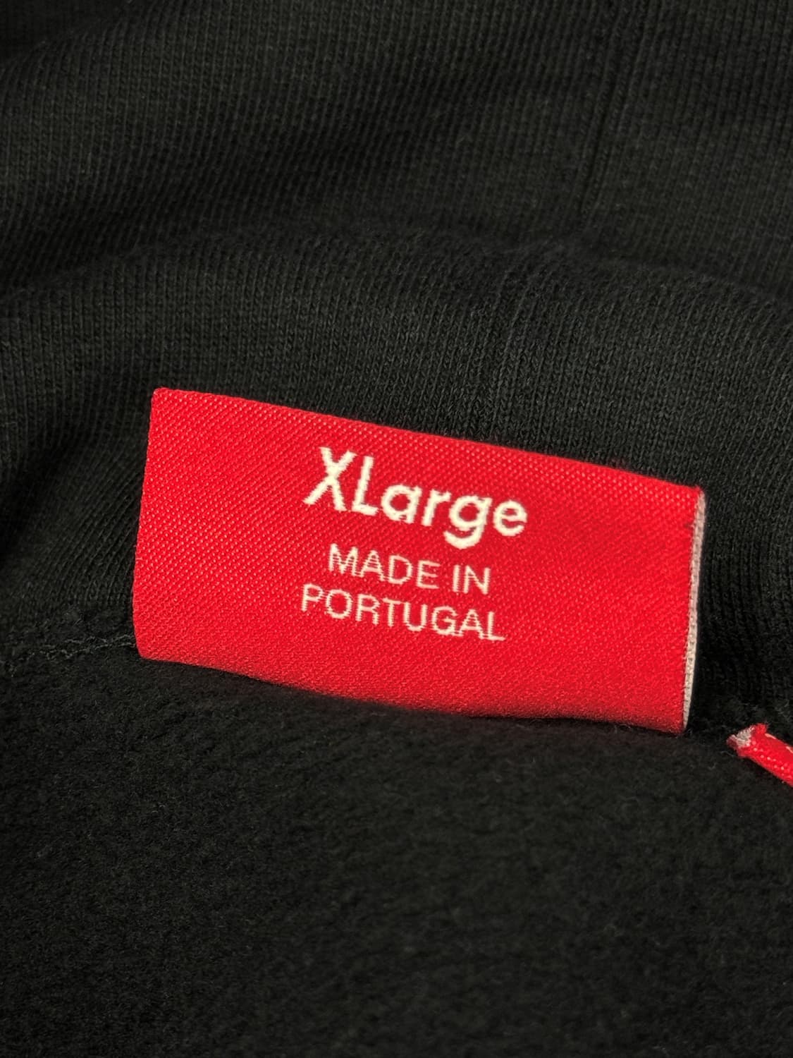 슈프림 체인스티치 후드 스웨트셔츠 블랙 상품이미지6