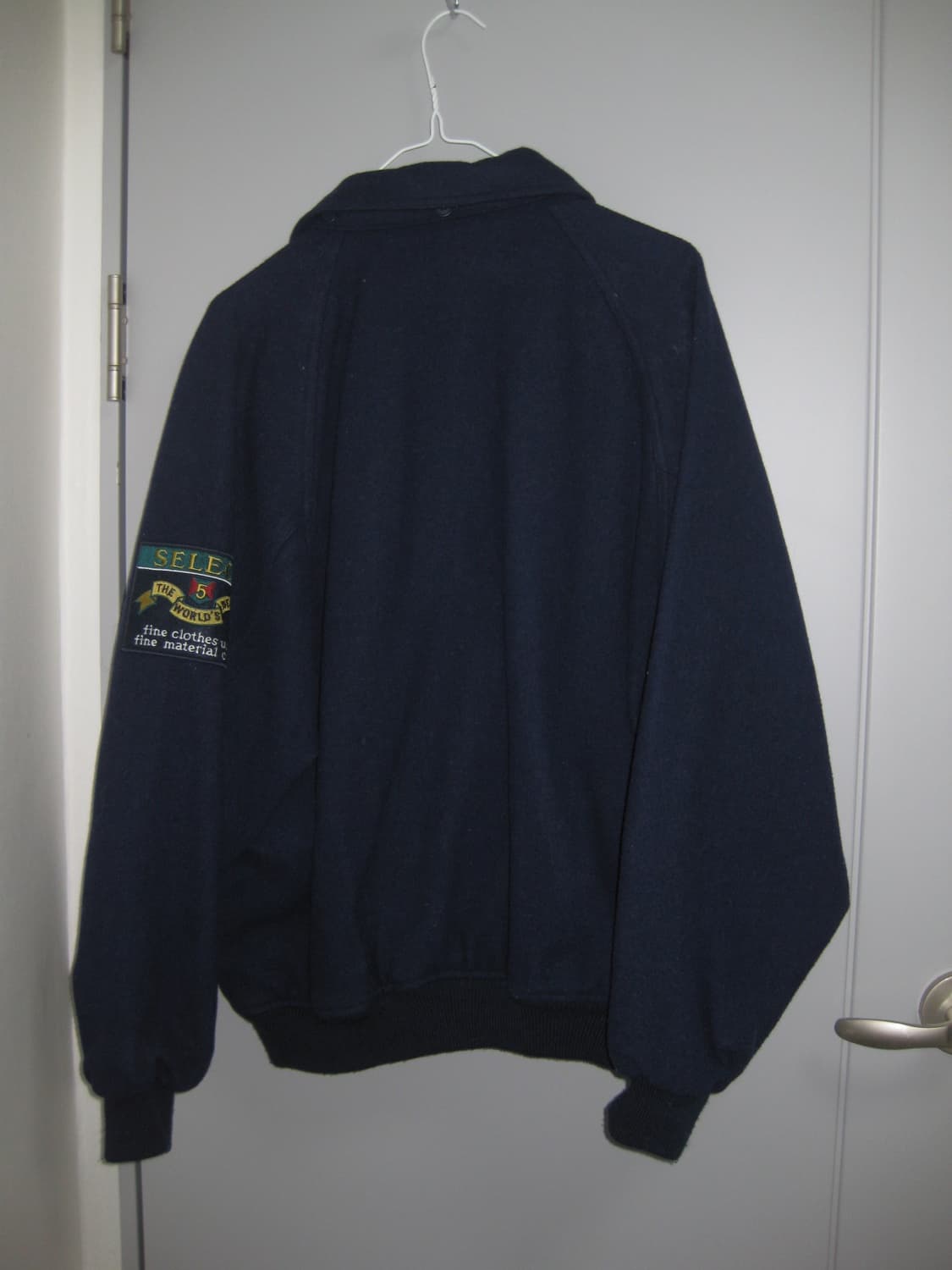 모직 블루종 프레피 빈티지 점퍼 상품이미지2