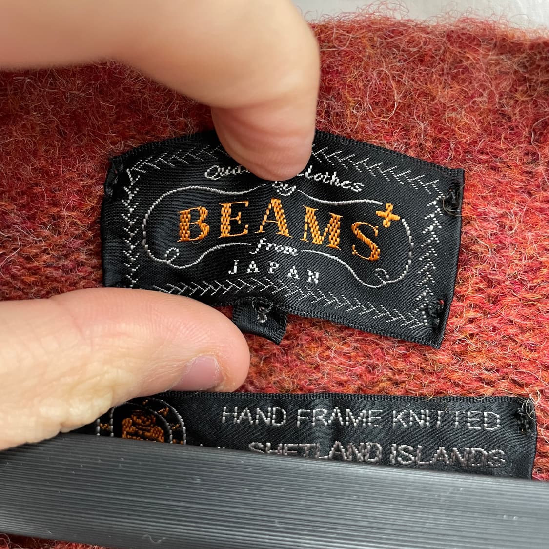 빔즈 스코틀랜드 울 니트 스웨터 상품이미지3