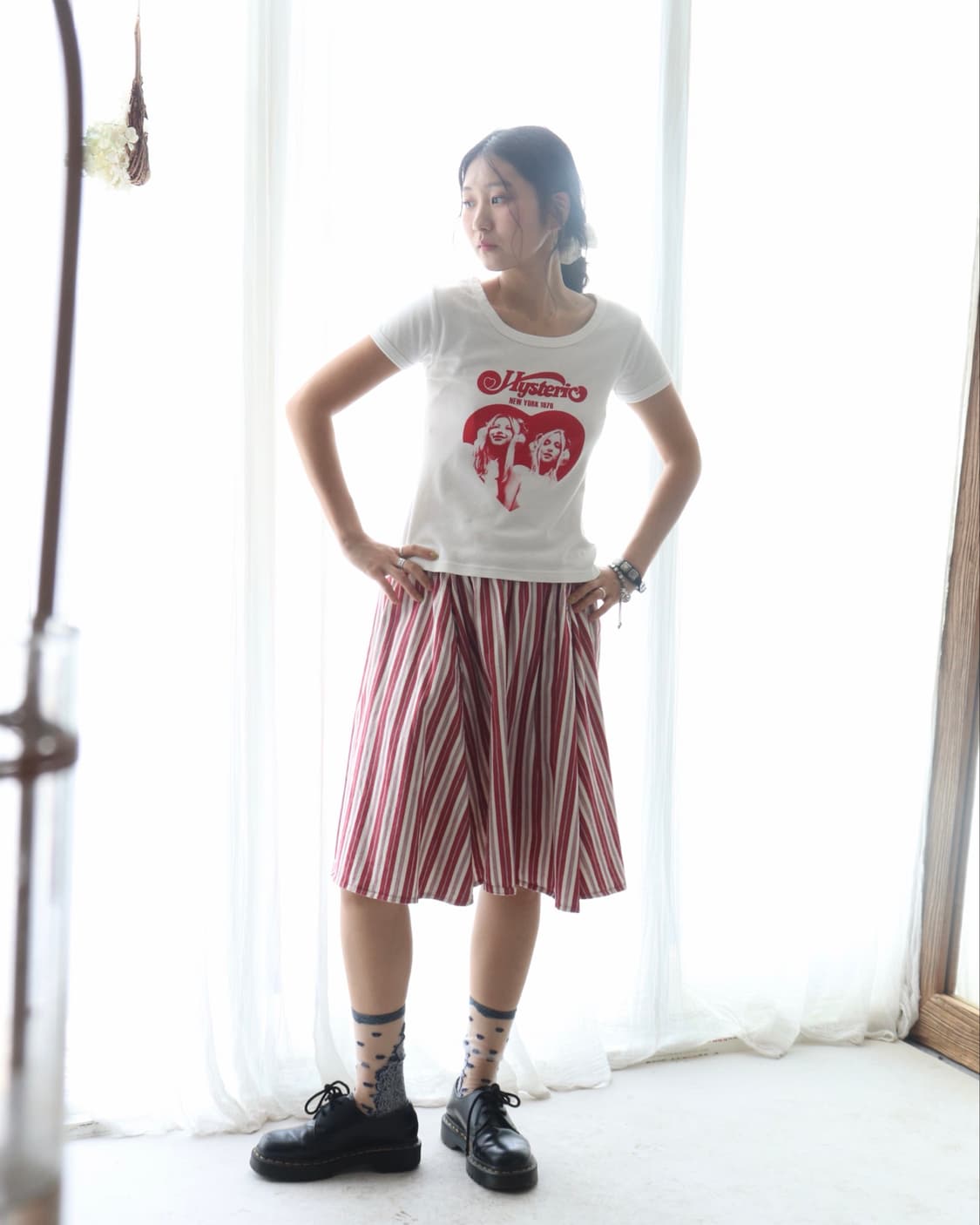[Hysteric Glamour] Heart Chibi T-Shirt 상품이미지7
