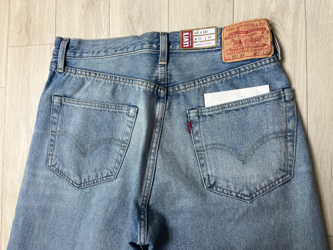 리바이스빈티지클로딩 LVC55501-0058 런어웨이 31X32 새제품 상품이미지5