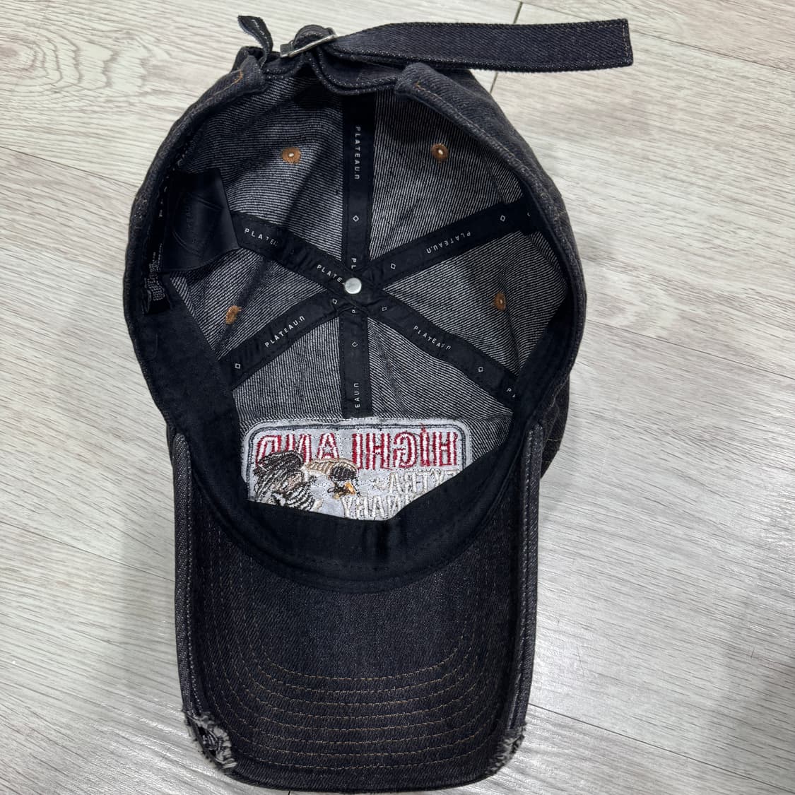 플래토 plateau.n 빈티지 패치 볼캡 상품이미지3