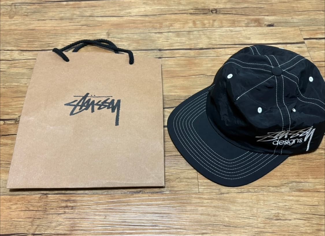 스투시 Stussy 미드 뎁스 스냅백 블랙 상품이미지2