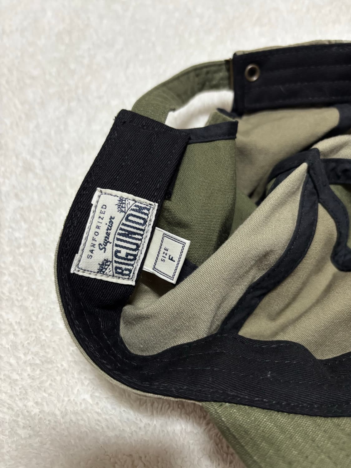 BIG UNION WING CAP - OLIVE 상품이미지5