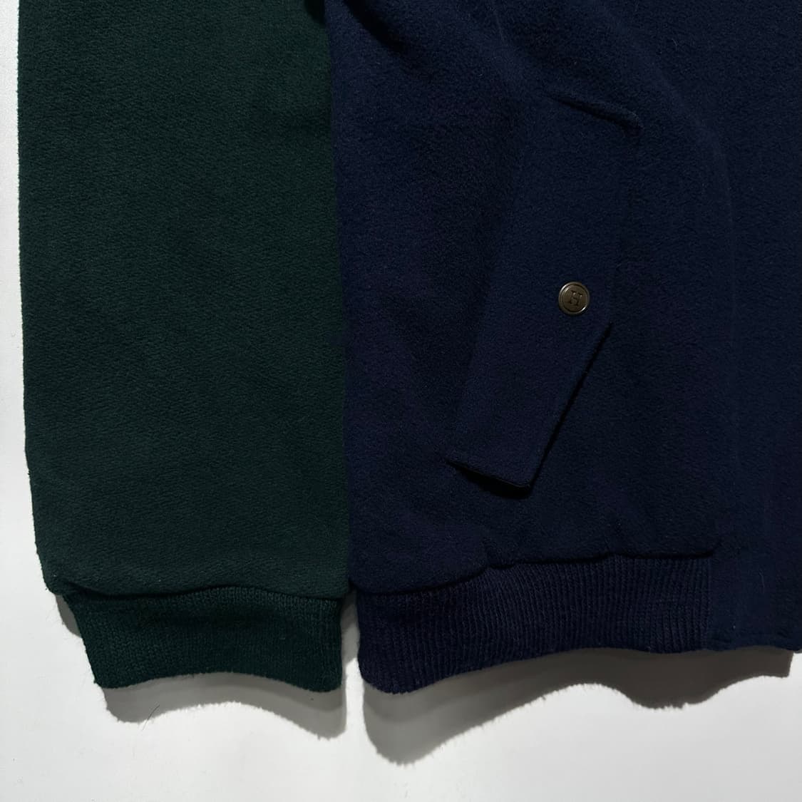 90‘s 타미 힐피거 울 레더 바시티 자켓 상품이미지6