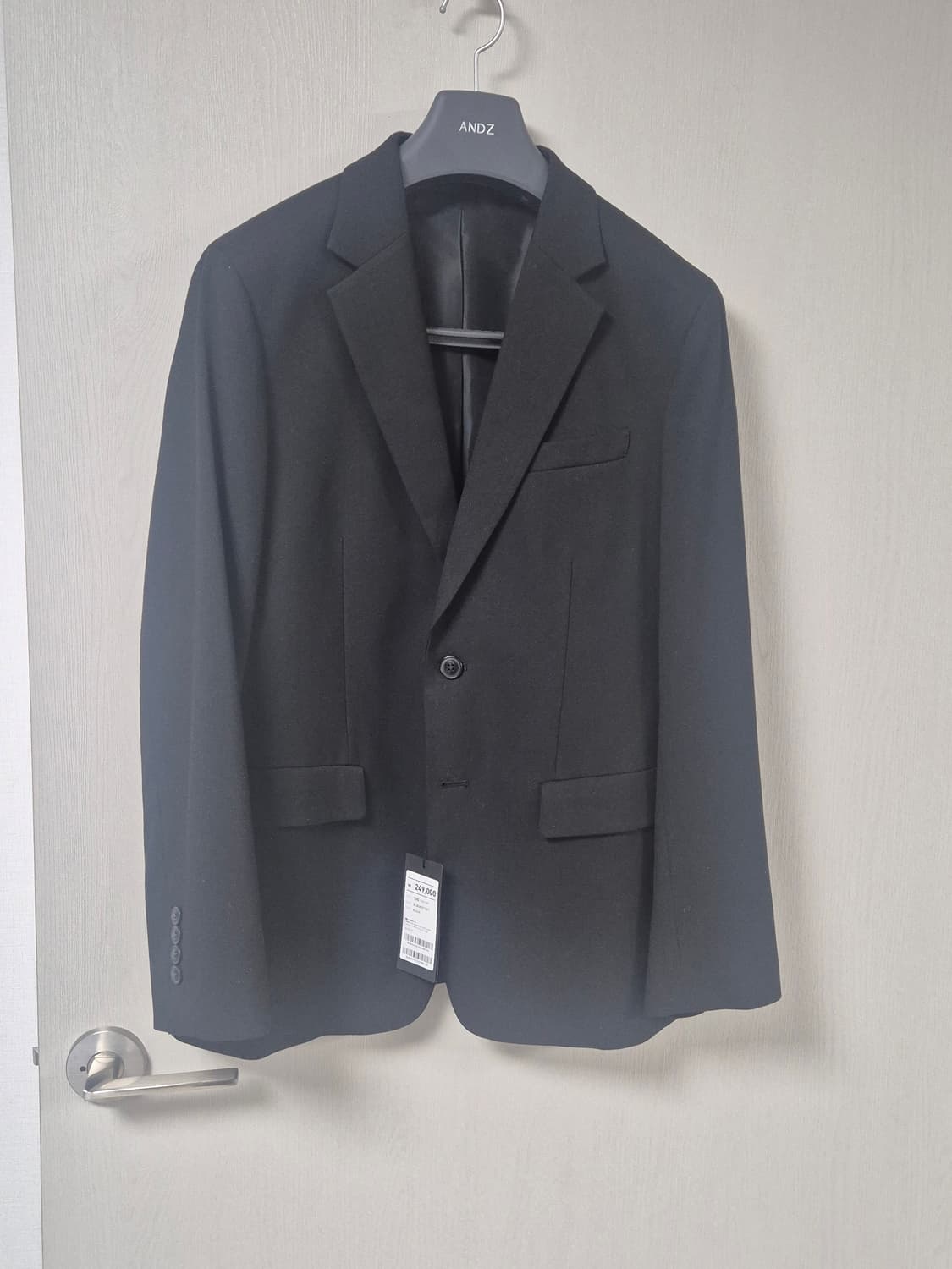 앤드지 블랙 자켓 블레이저 100 (새상품) 상품이미지2