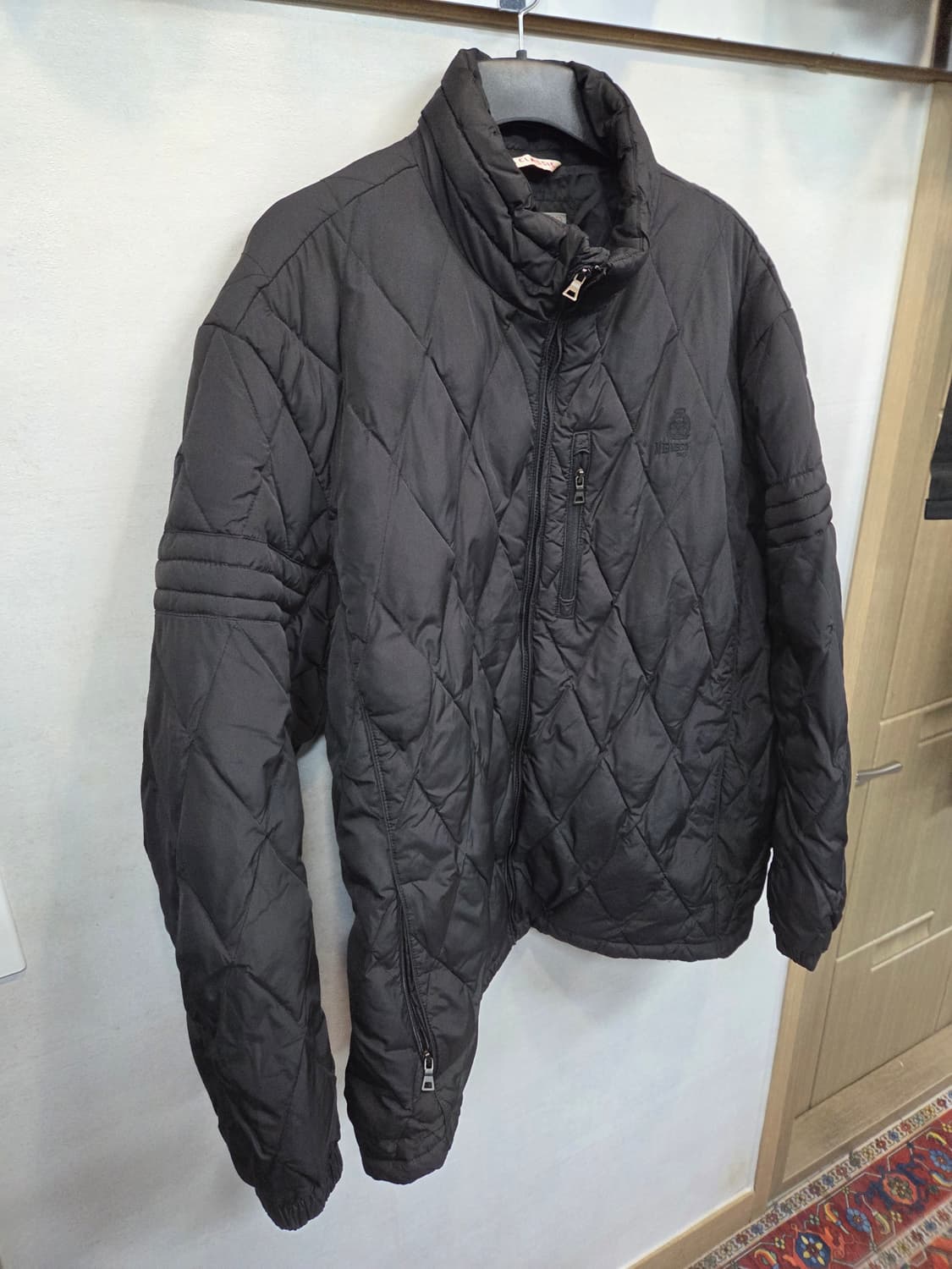 메데코 빅사이즈 다이아몬드 퀄팅 자켓 4xl 상품이미지6