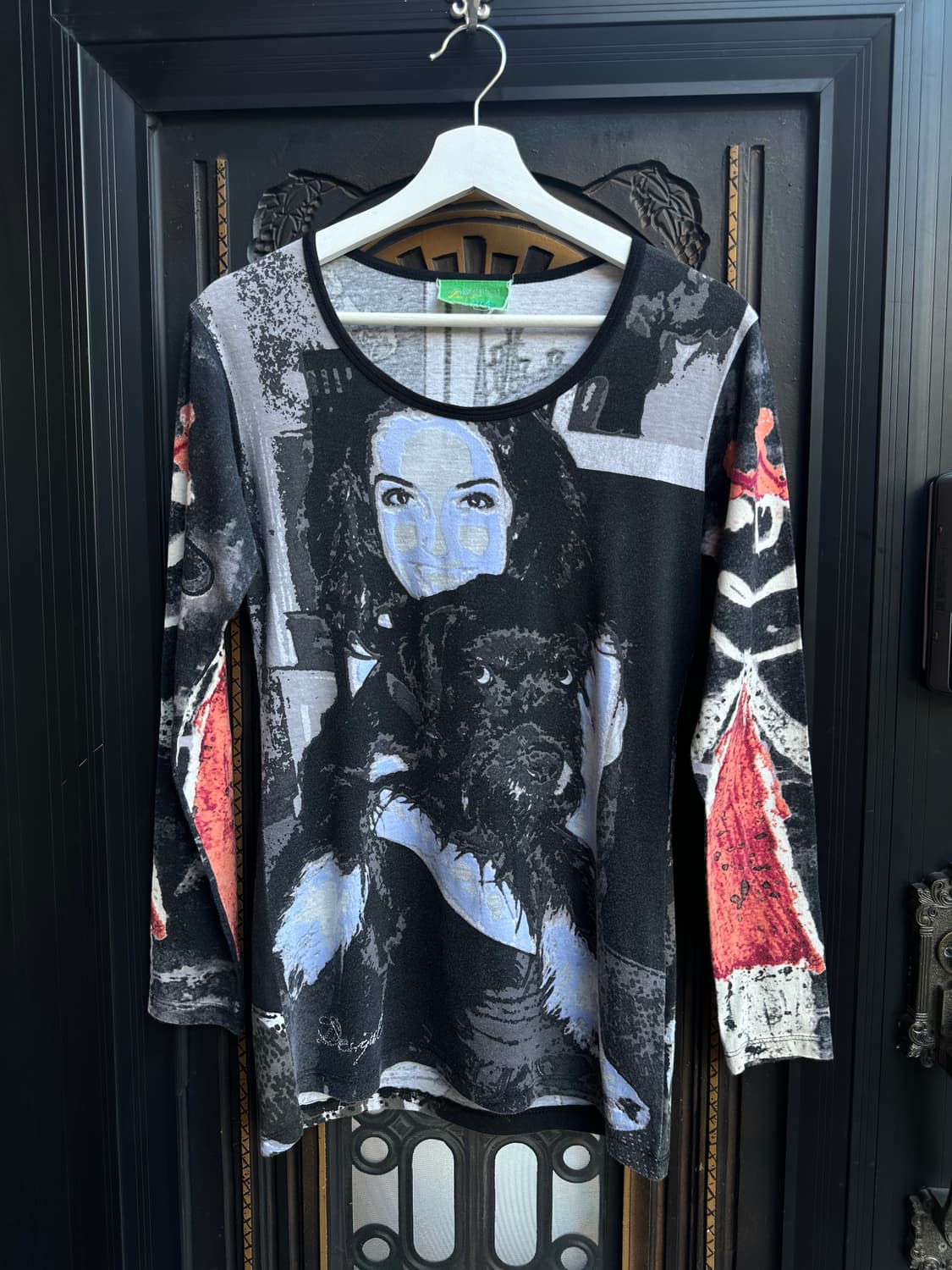 desigual 데시구알 프린팅 긴팔 티셔츠 상품이미지1