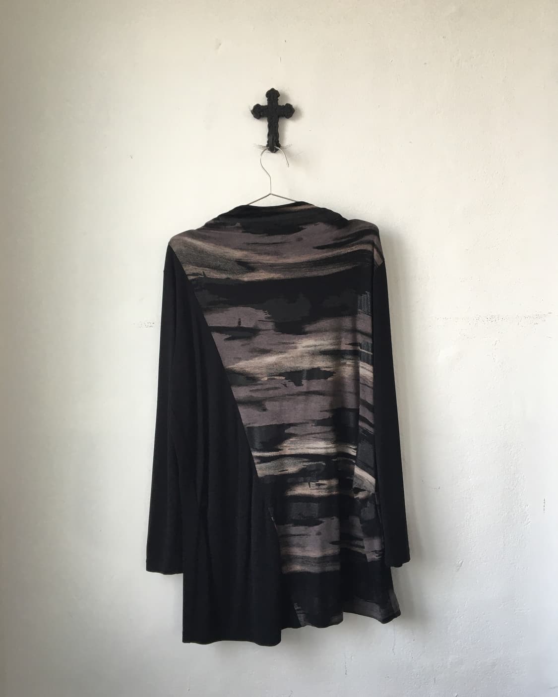 Printing layer point sleeve onepiece 상품이미지3