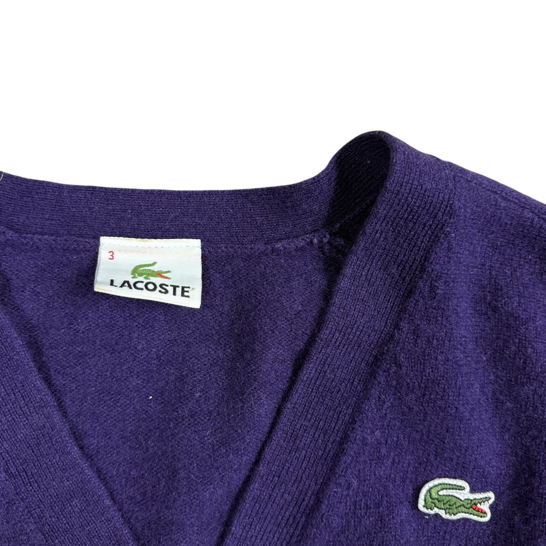 라코스테 크롭 가디건  상품이미지2