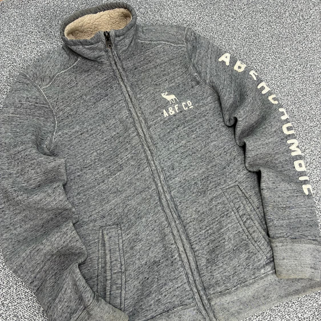 <아베크롬비 플리스 집업 져지> No.1543 상품이미지6