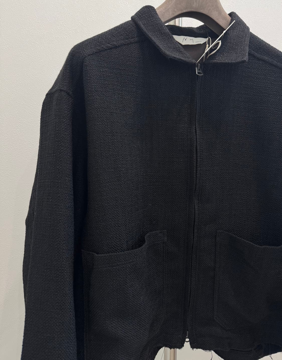 안셀름 24aw 트위드 집업 자켓 상품이미지4