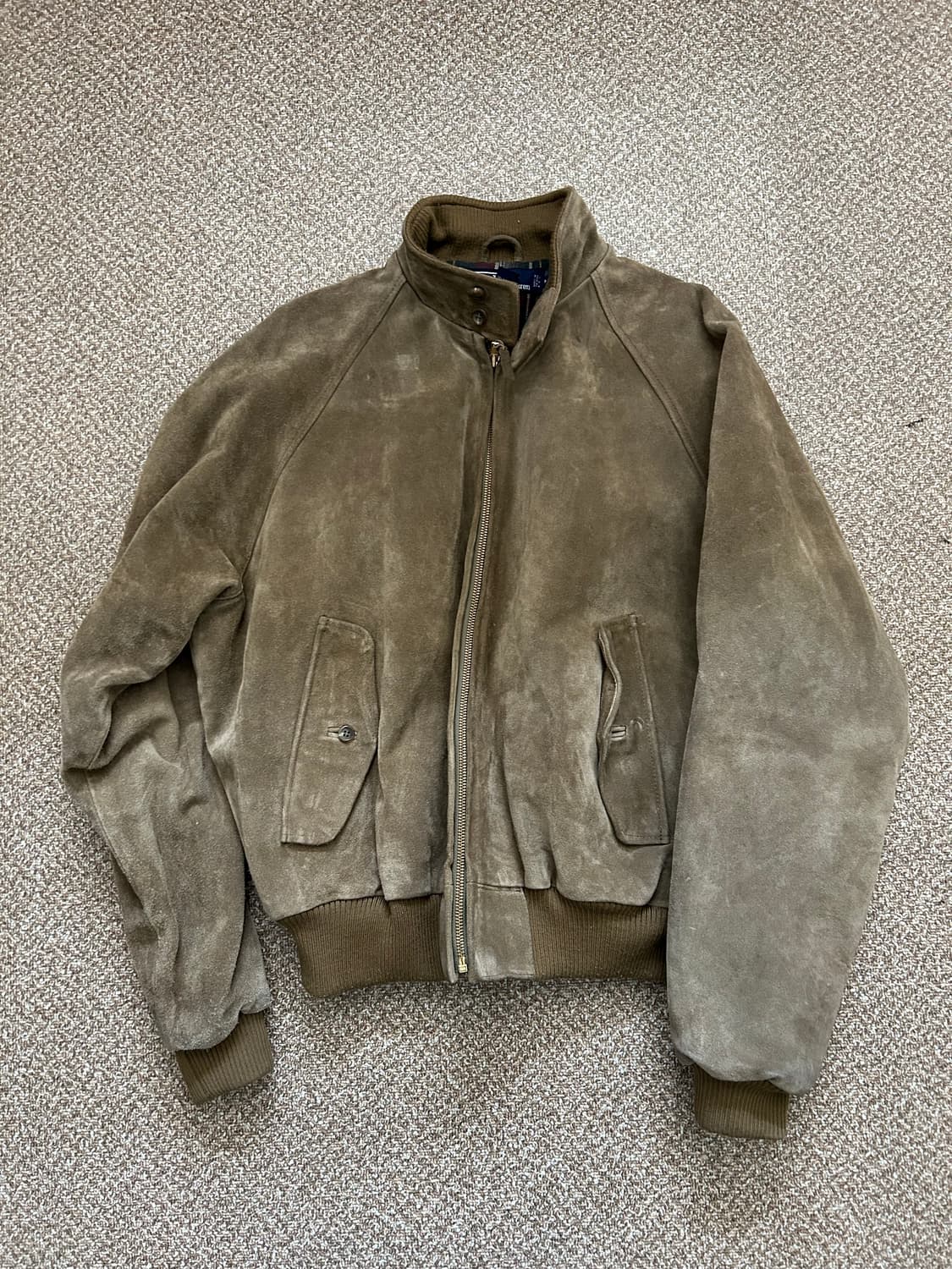 폴로 스웨이드 바라쿠타 러프아웃 자켓 상품이미지1