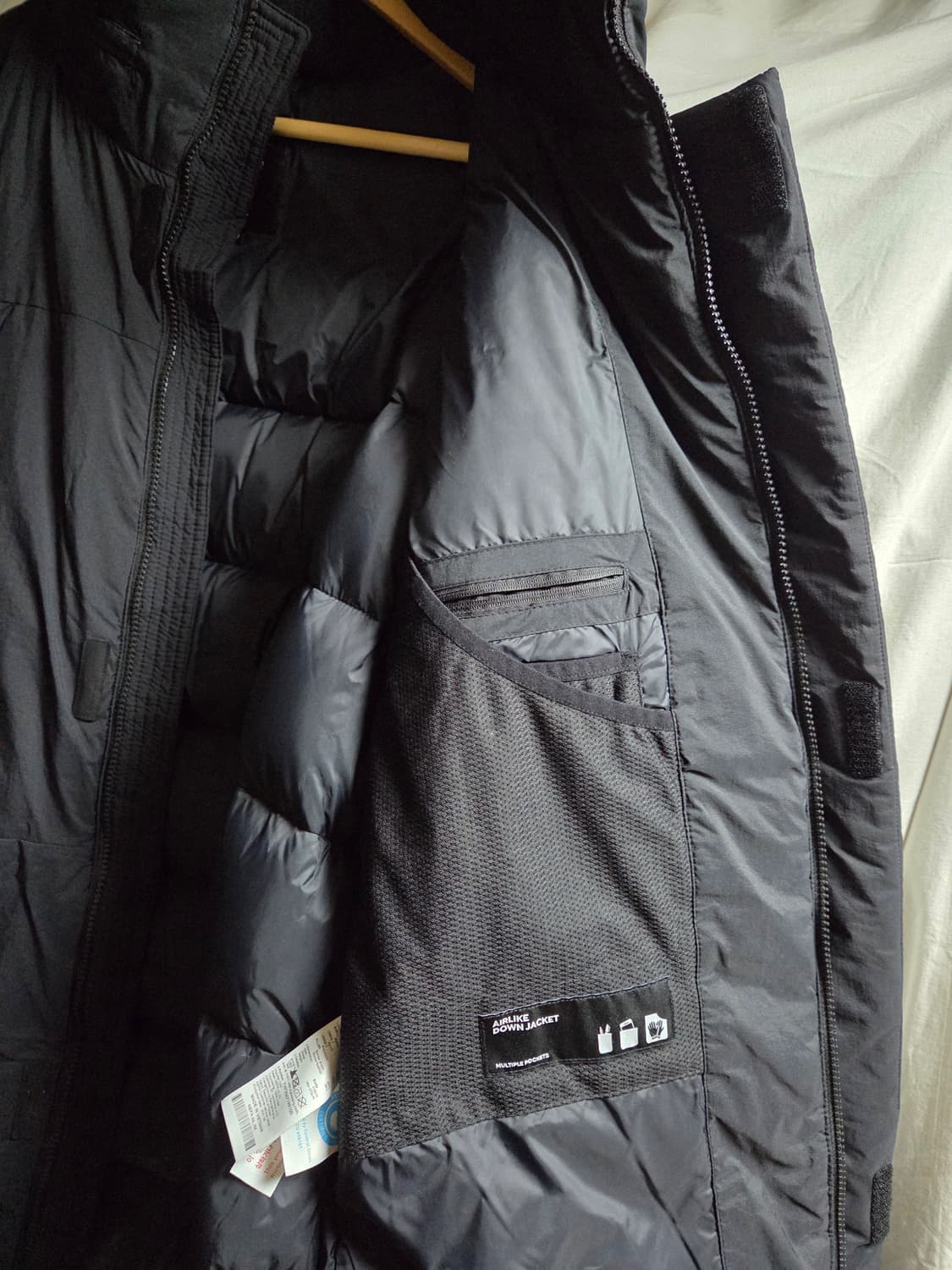 네파 구스다운 몬스터 파카 블랙 100 상품이미지6