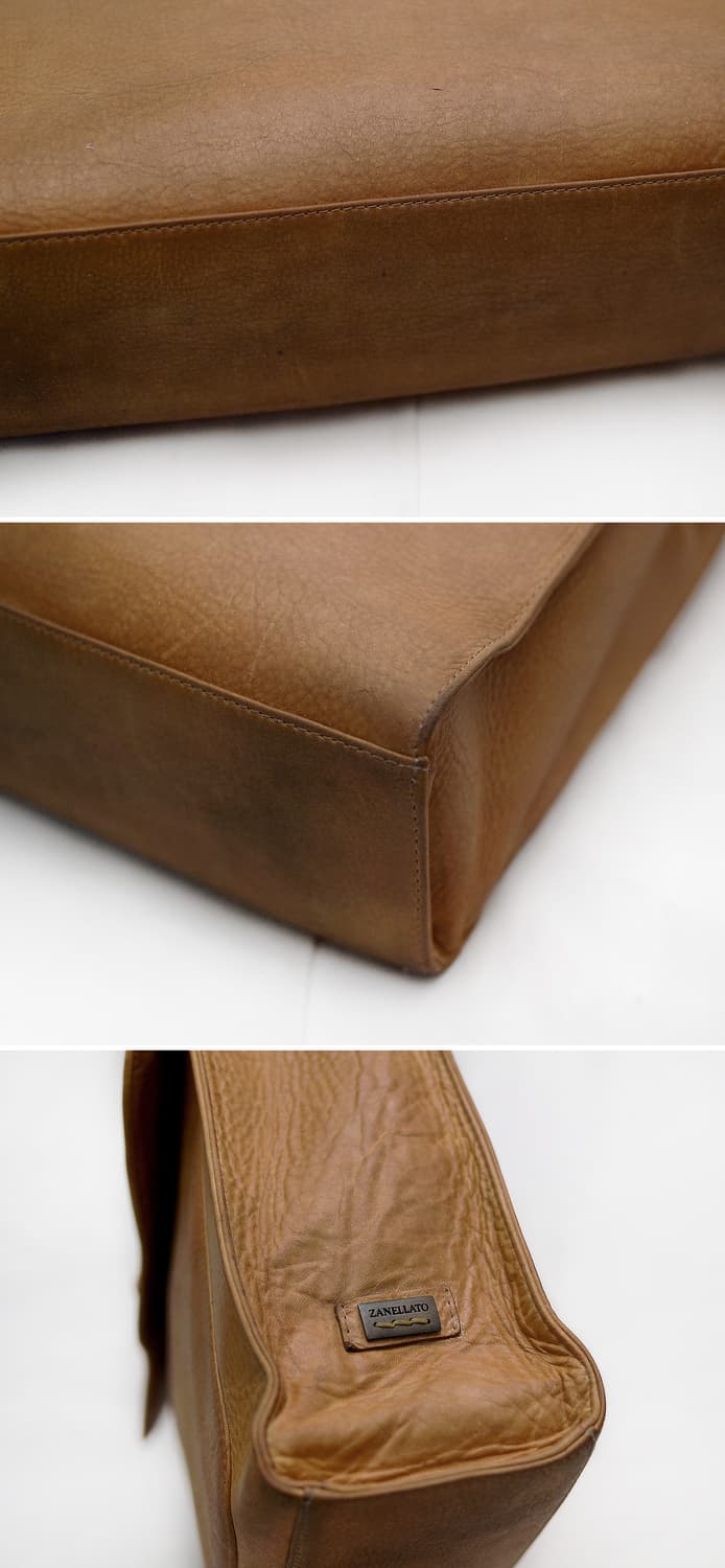 자넬라토 포스트맨 이탈리안 바게타레더 가죽 브리프케이스 상품이미지9