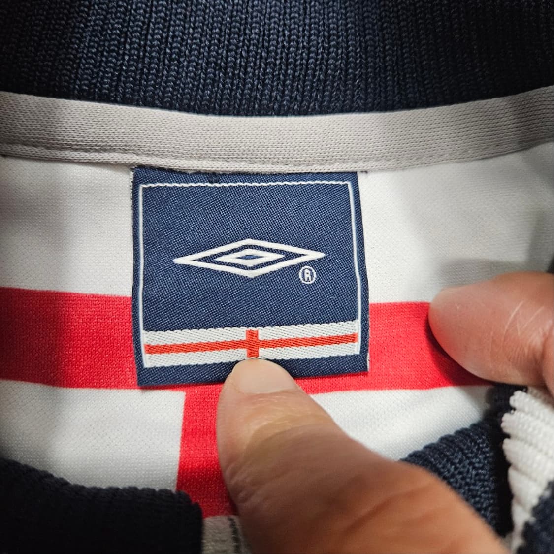 엄브로 잉글랜드 트랙 자켓 XL 상품이미지6