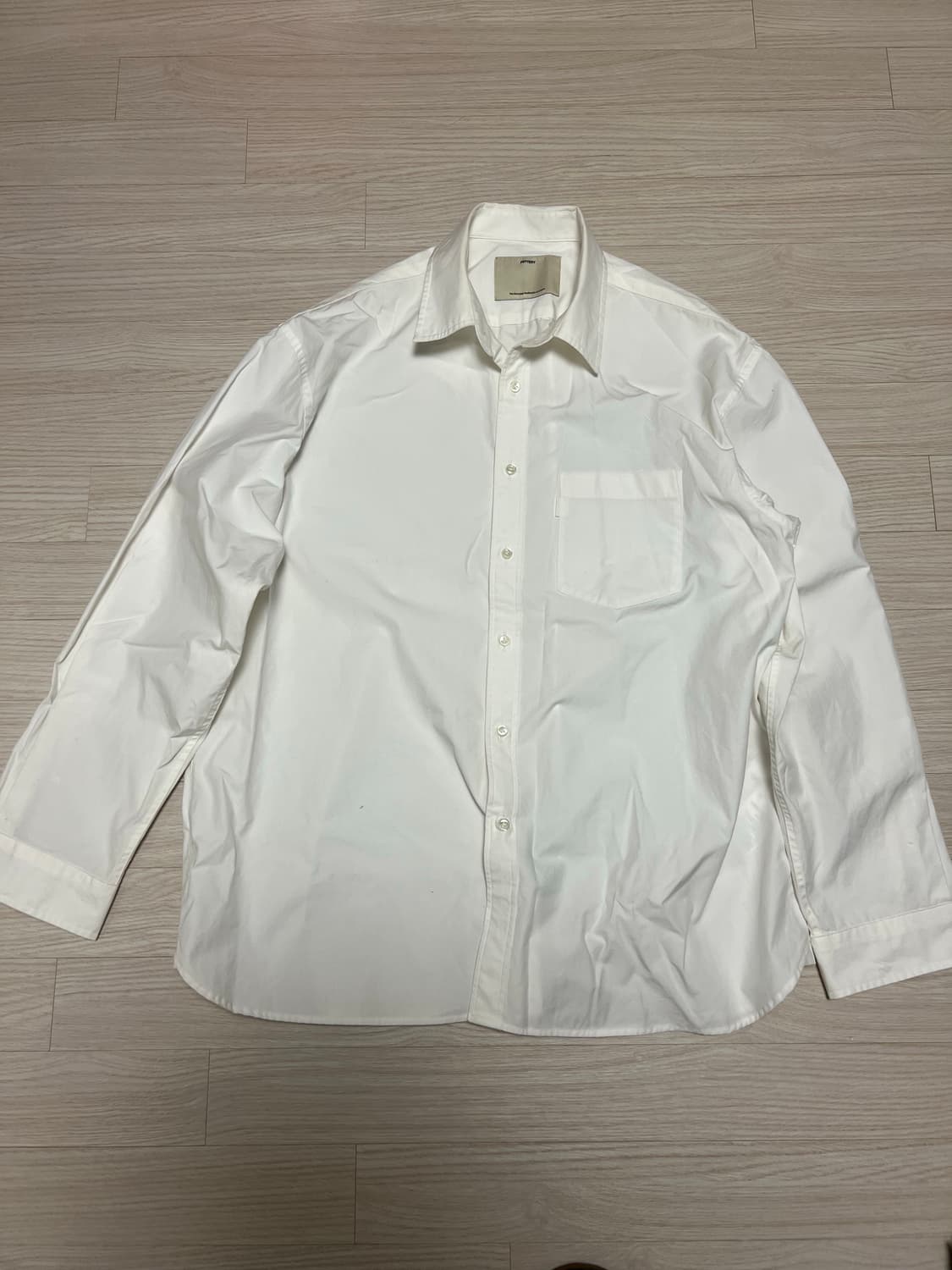 포터리/컴포트 셔츠 화이트/1사이즈 상품이미지2