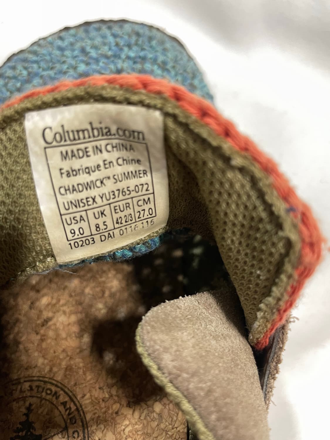 컬럼비아 채드윅 핸드니트 슬리퍼 상품이미지6