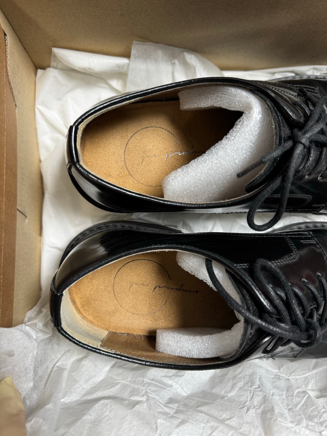 유루이 메이드 소가죽 더비슈즈 240 size (수수료 무료) 상품이미지9