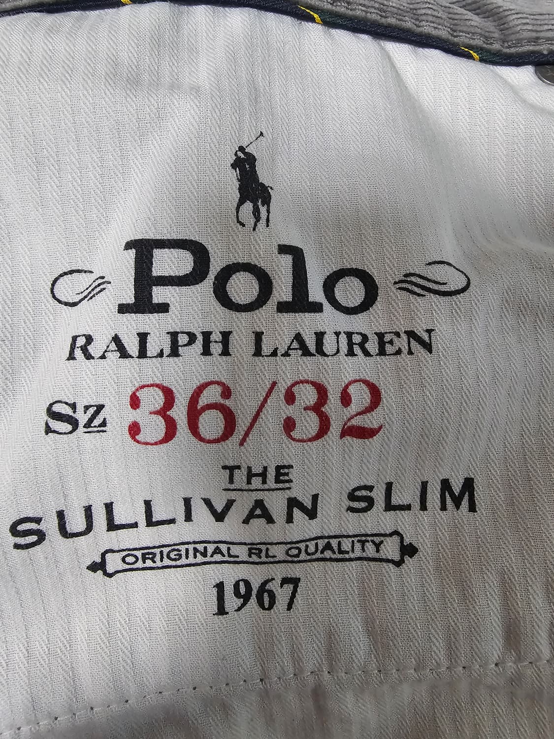 폴로 랄프로렌(정품QR) 코듀로이 팬츠 36 상품이미지4