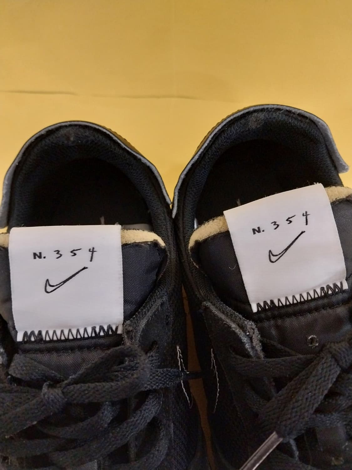 남성 나이키 데이브레이크 타입 블랙화이트 운동화 (280) 상품이미지5